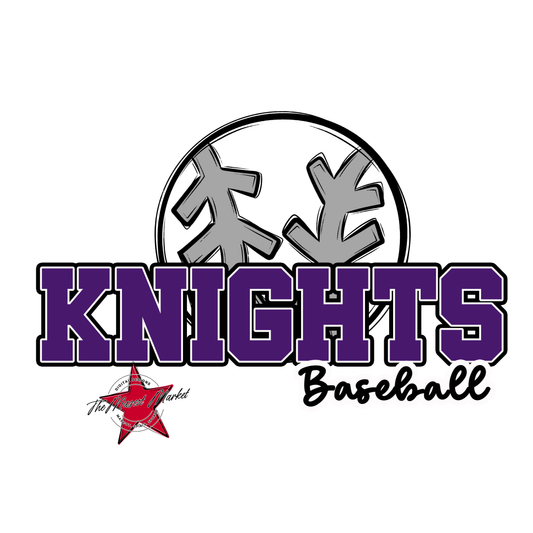 Knights Varsity Baseball-Purple
