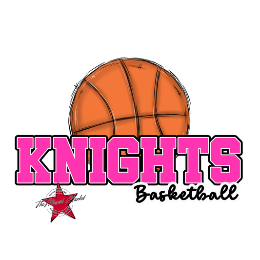 Knights Varsity Basketball-Pink