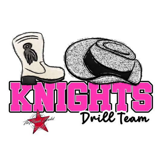 Knights Varsity Drillteam-Pink