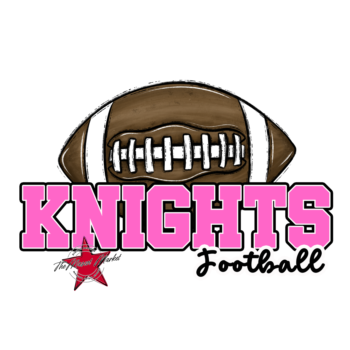 Knights Varsity Football-Baby Pink