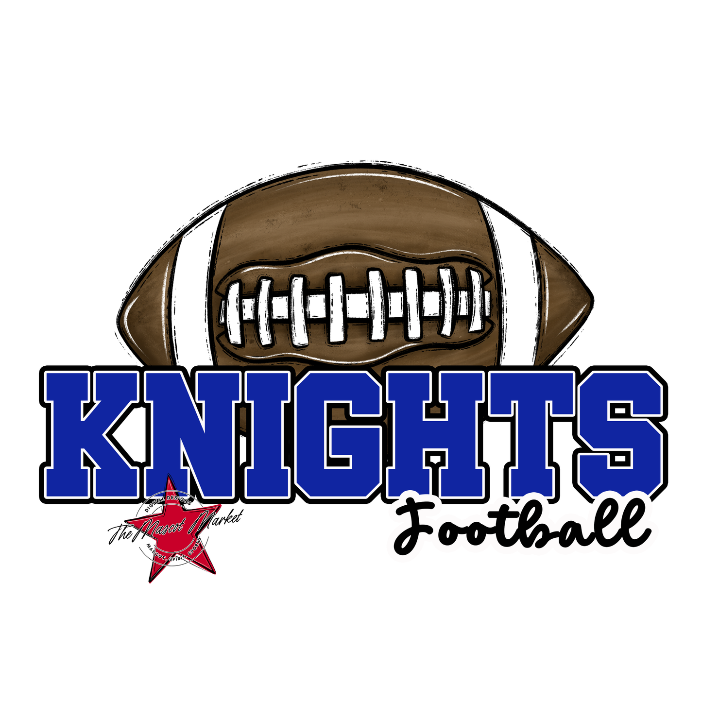 Knights Varsity Football-Blue