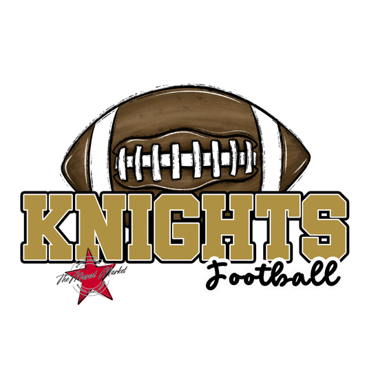 Knights Varsity Football-Gold