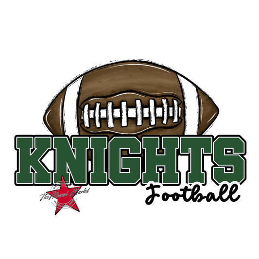 Knights Varsity Football-Green