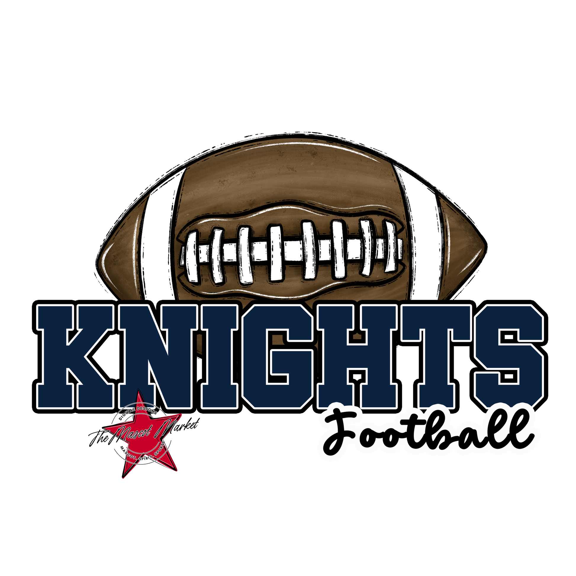 Knights Varsity Football-Navy