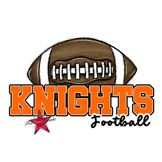 Knights Varsity Football-Orange