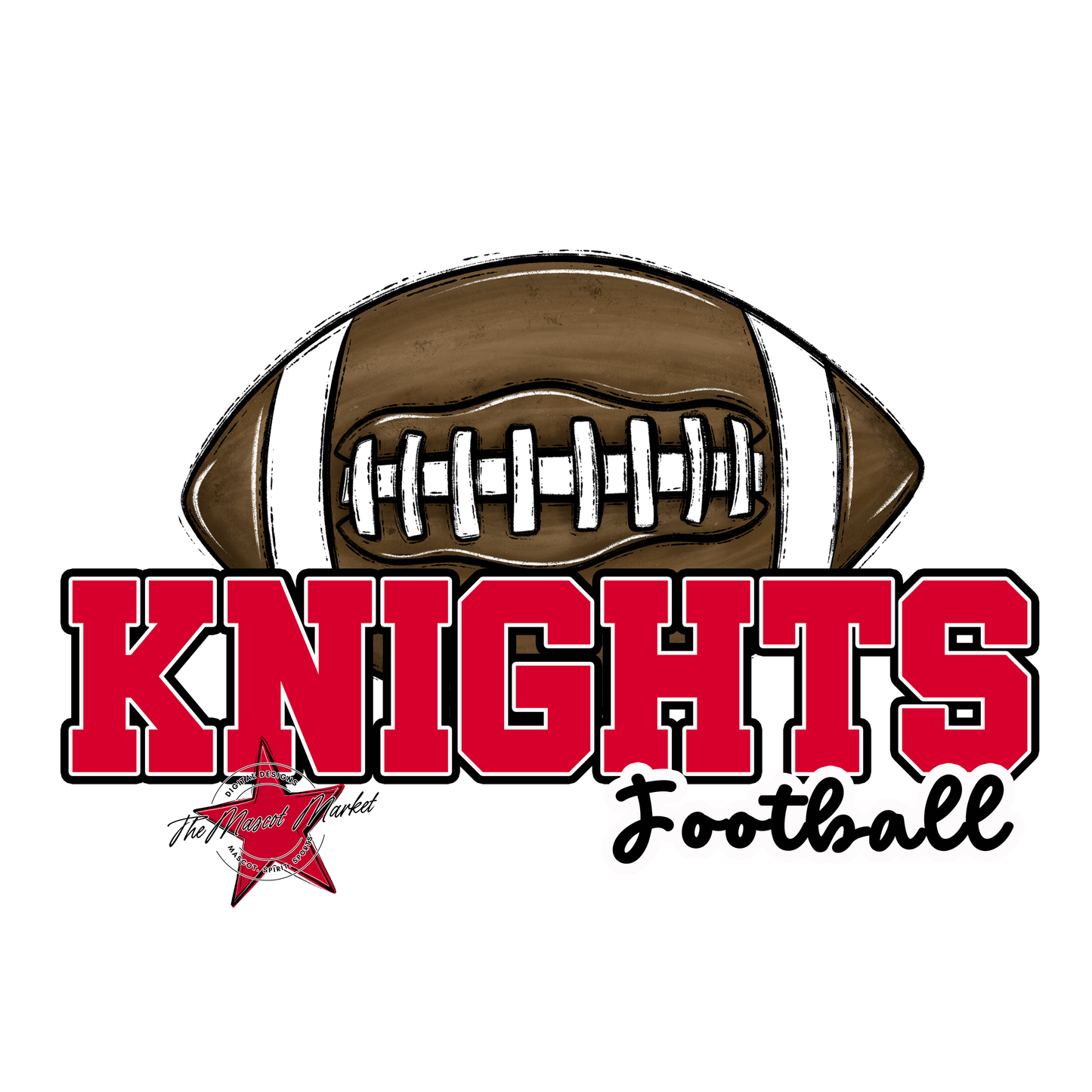 Knights Varsity Football-Red