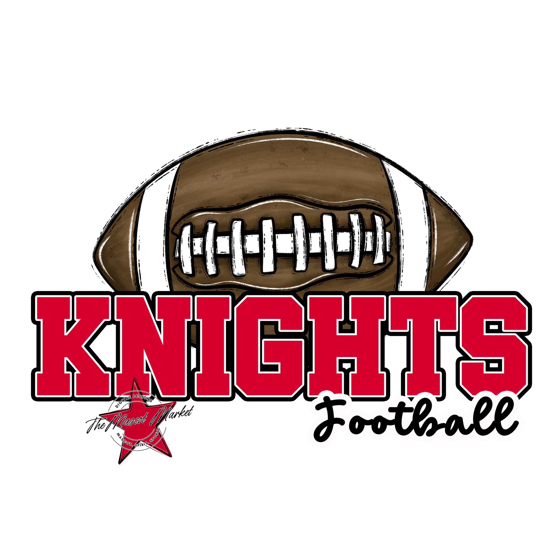 Knights Varsity Football-Red