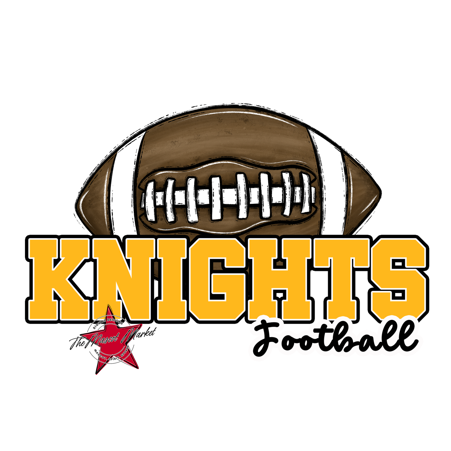 Knights Varsity Football-Yellow