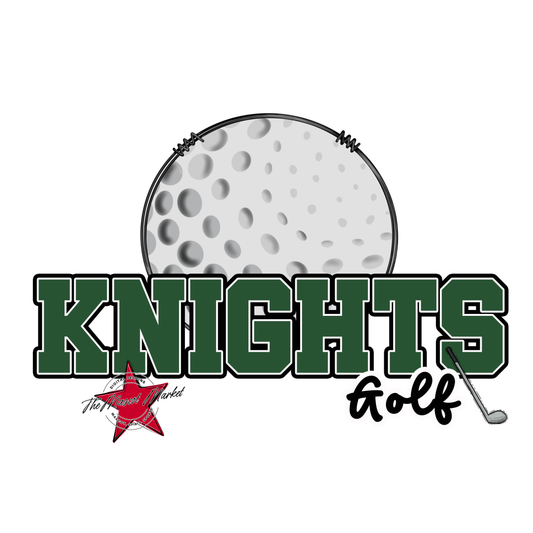 Knights Varsity Golf-Green