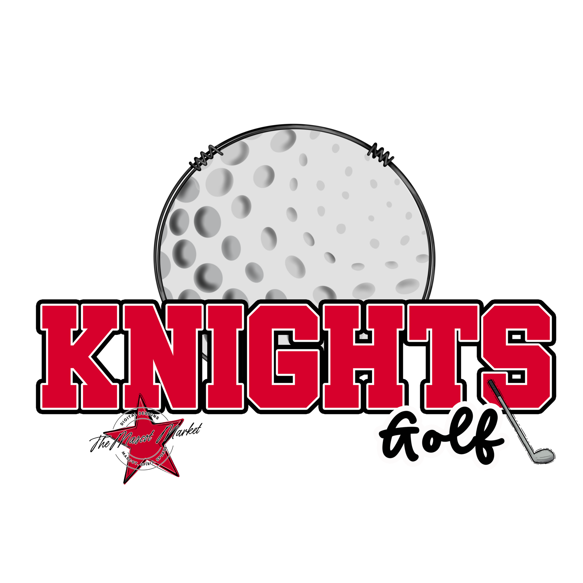 Knights Varsity Golf-Red