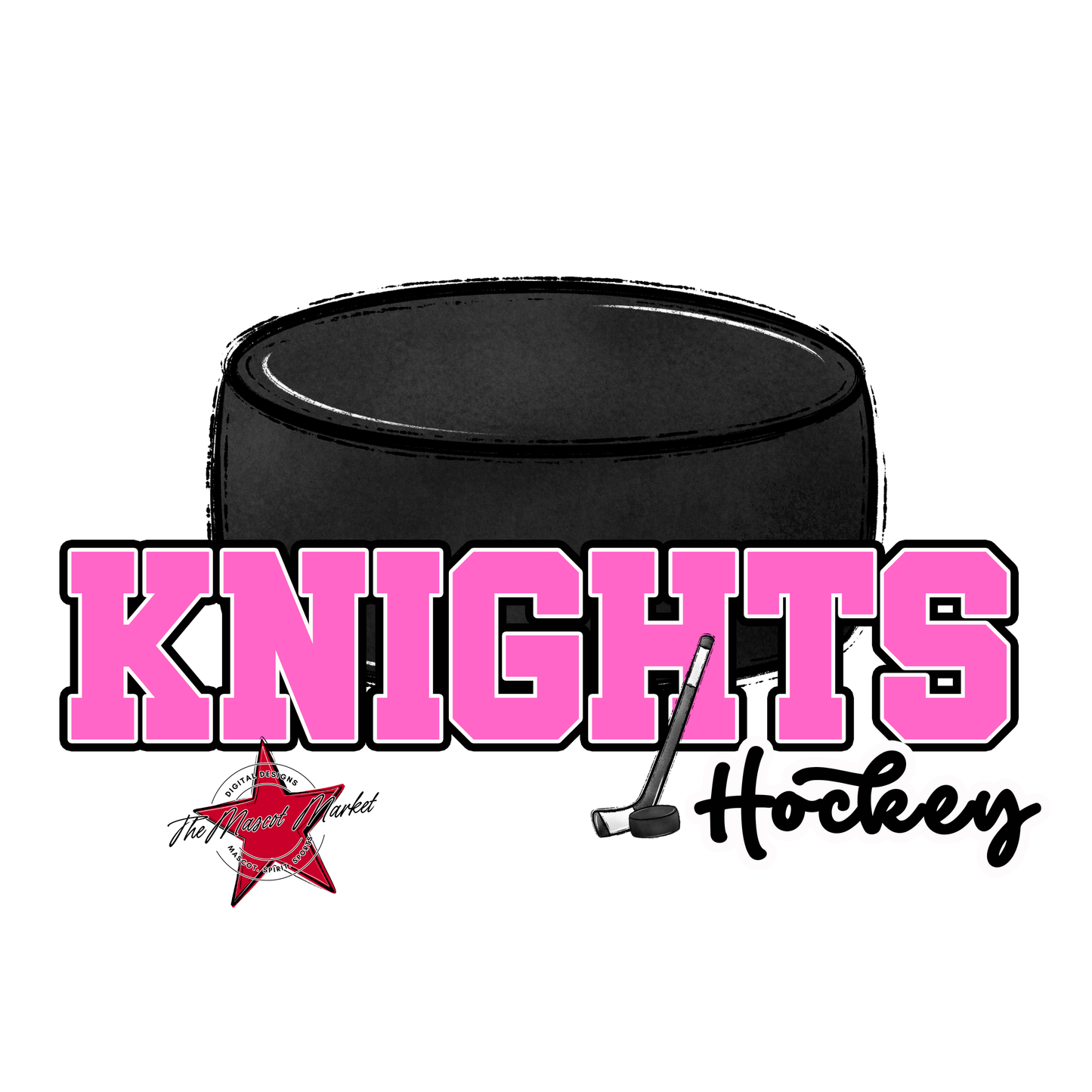 Knights Varsity Hockey-Baby Pink