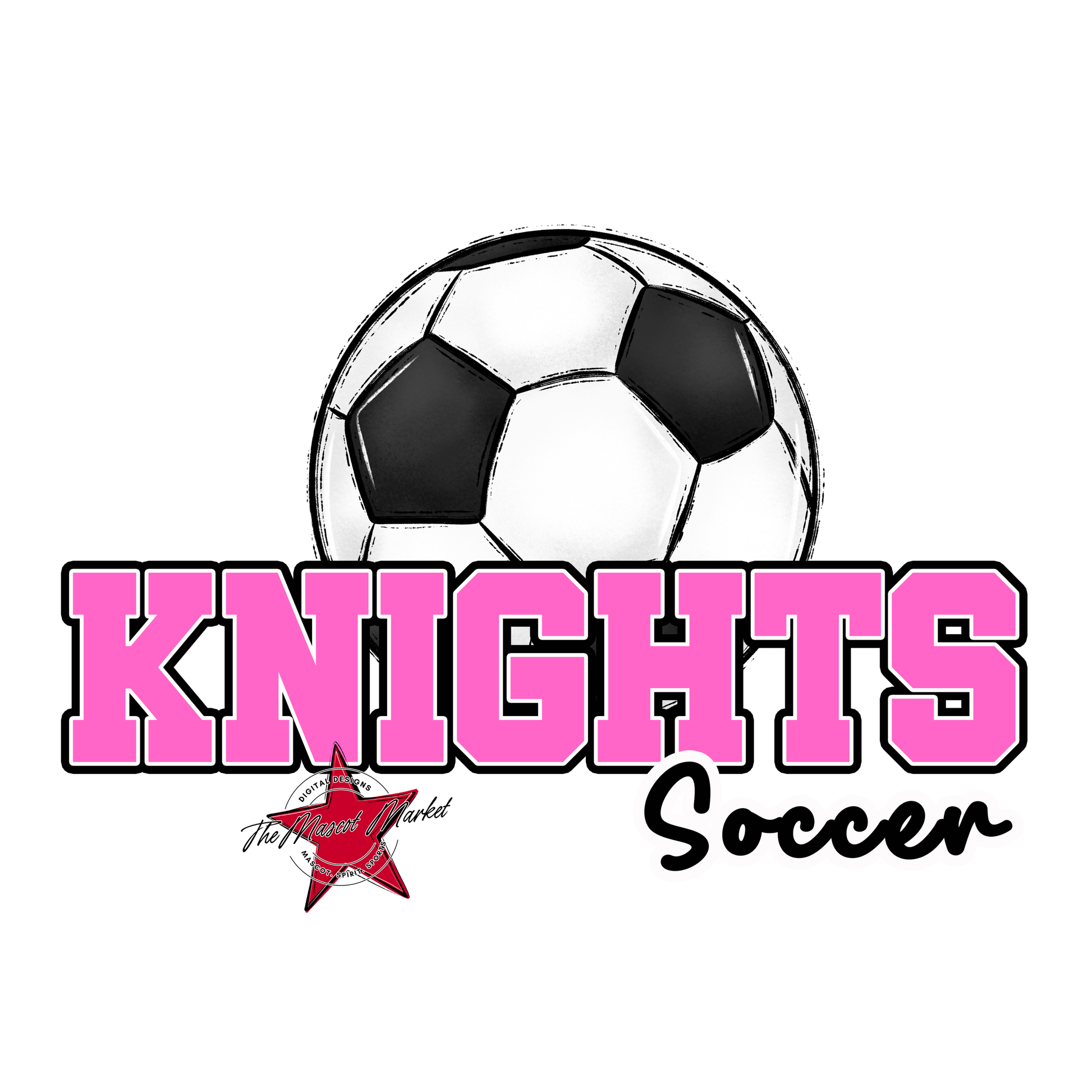 Knights Varsity Soccer-Baby Pink