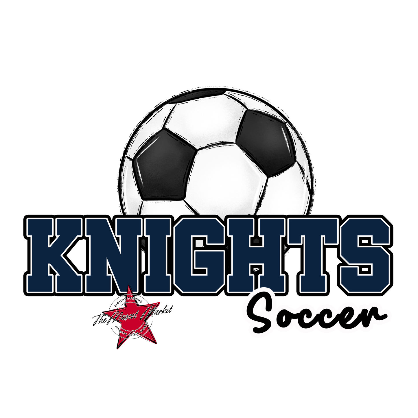 Knights Varsity Soccer-Navy