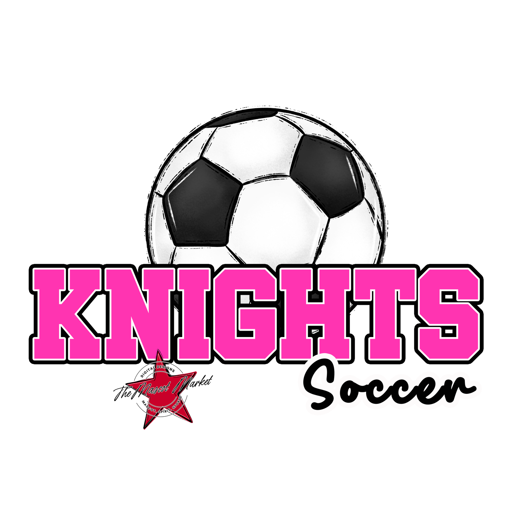Knights Varsity Soccer-Pink