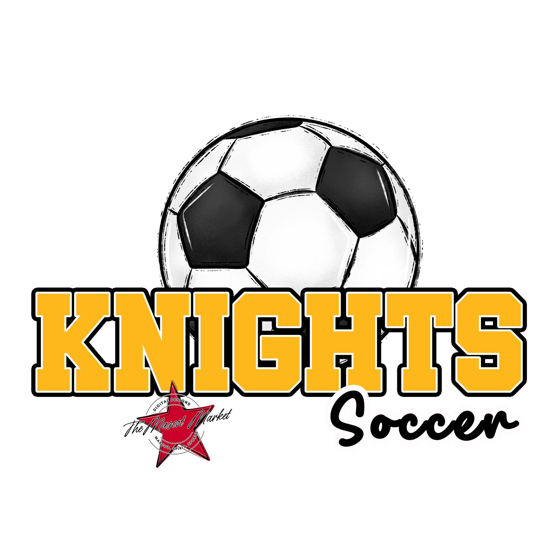 Knights Varsity Soccer-Yellow