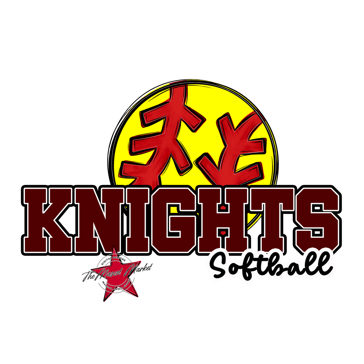 Knights Varsity Softball-Maroon