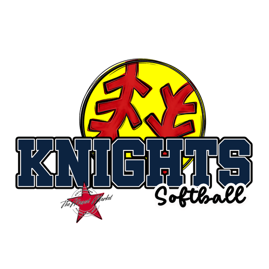 Knights Varsity Softball-Navy