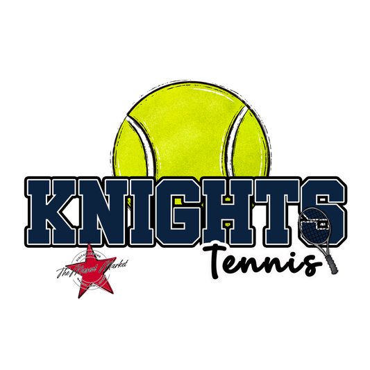 Knights Varsity Tennis-Navy