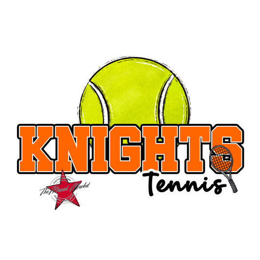 Knights Varsity Tennis-Orange