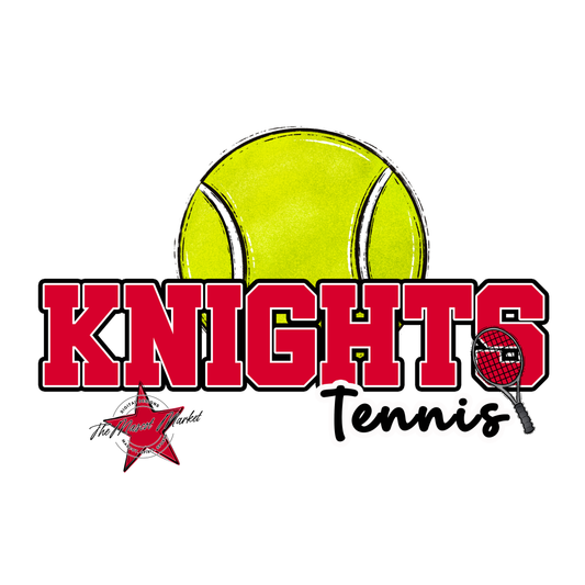 Knights Varsity Tennis-Red