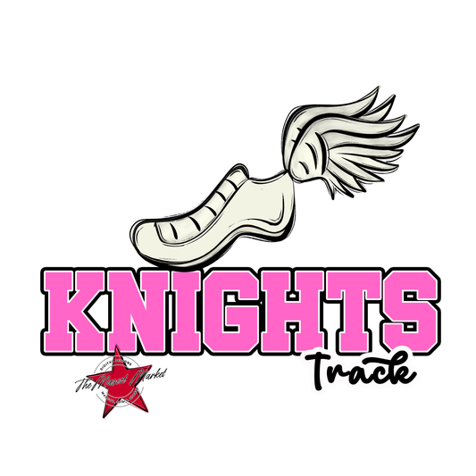 Knights Varsity Track-Baby Pink