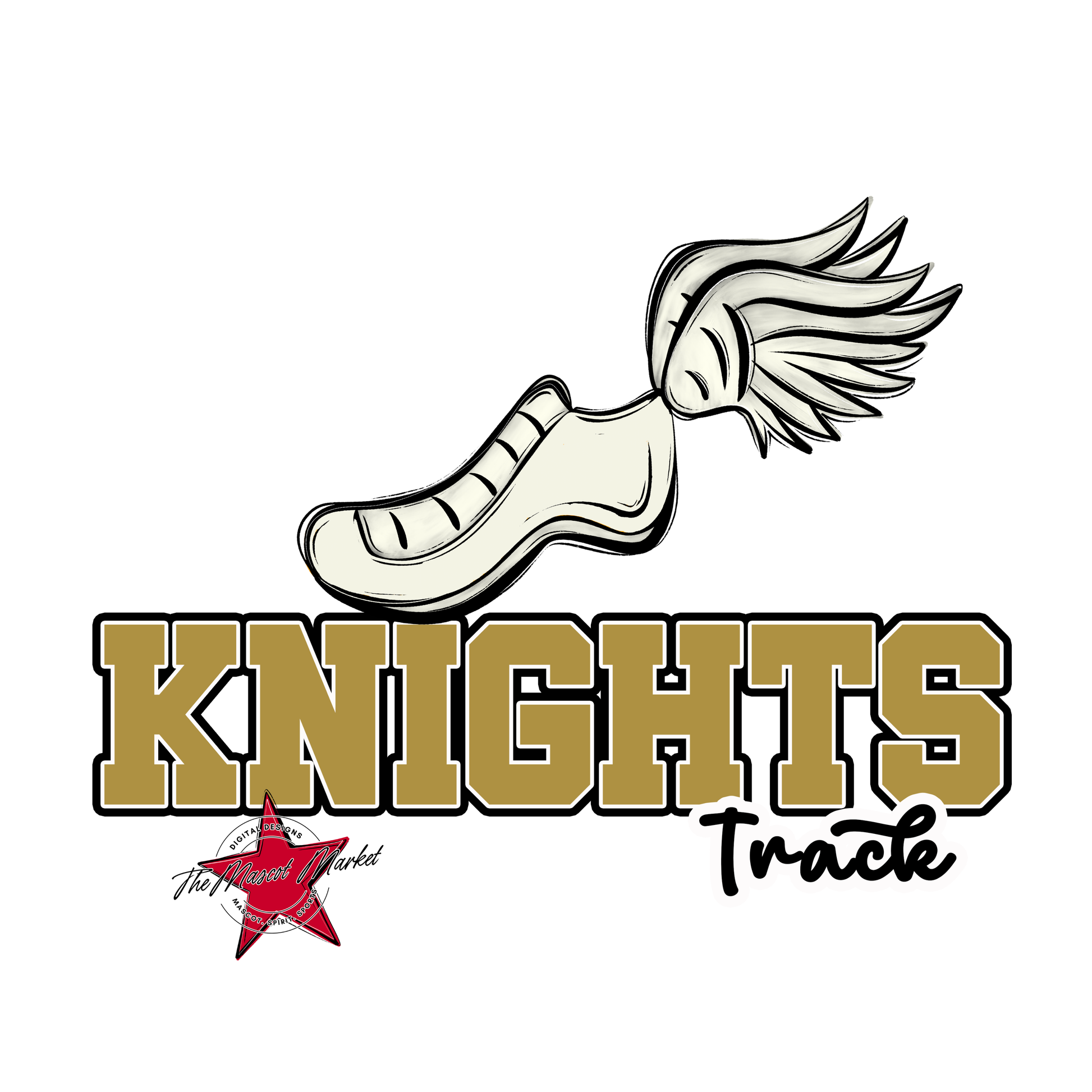 Knights Varsity Track-Gold