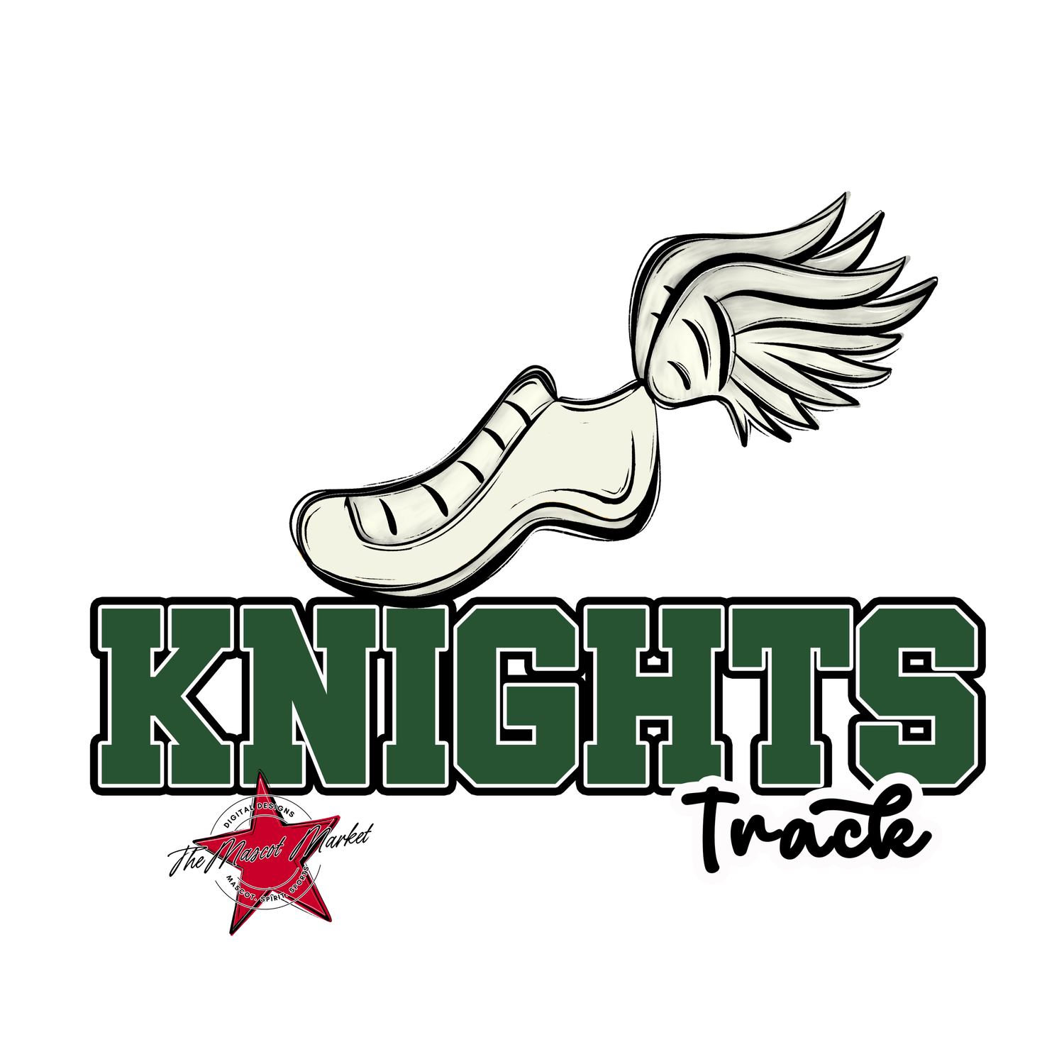 Knights Varsity Track-Green
