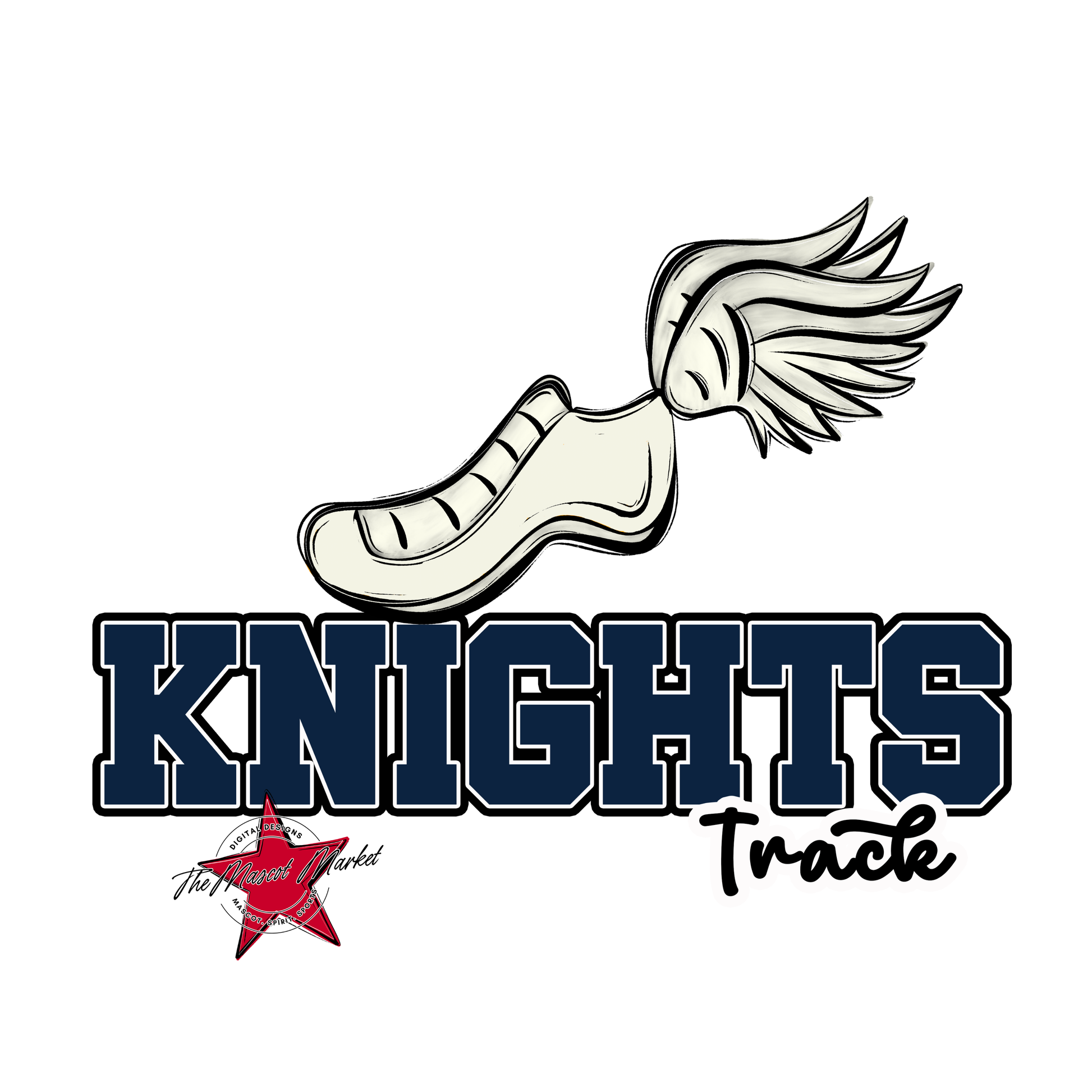 Knights Varsity Track-Navy
