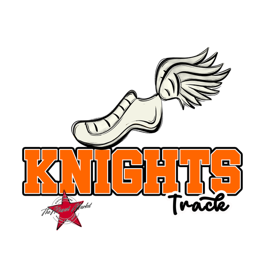 Knights Varsity Track-Orange