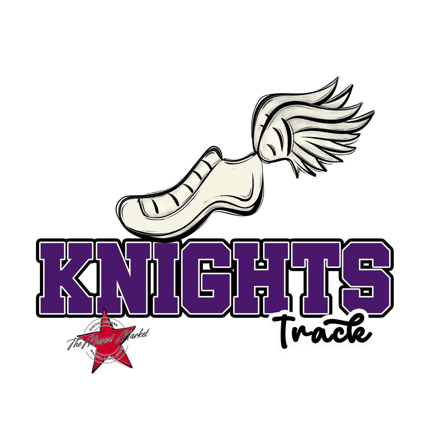 Knights Varsity Track-Purple