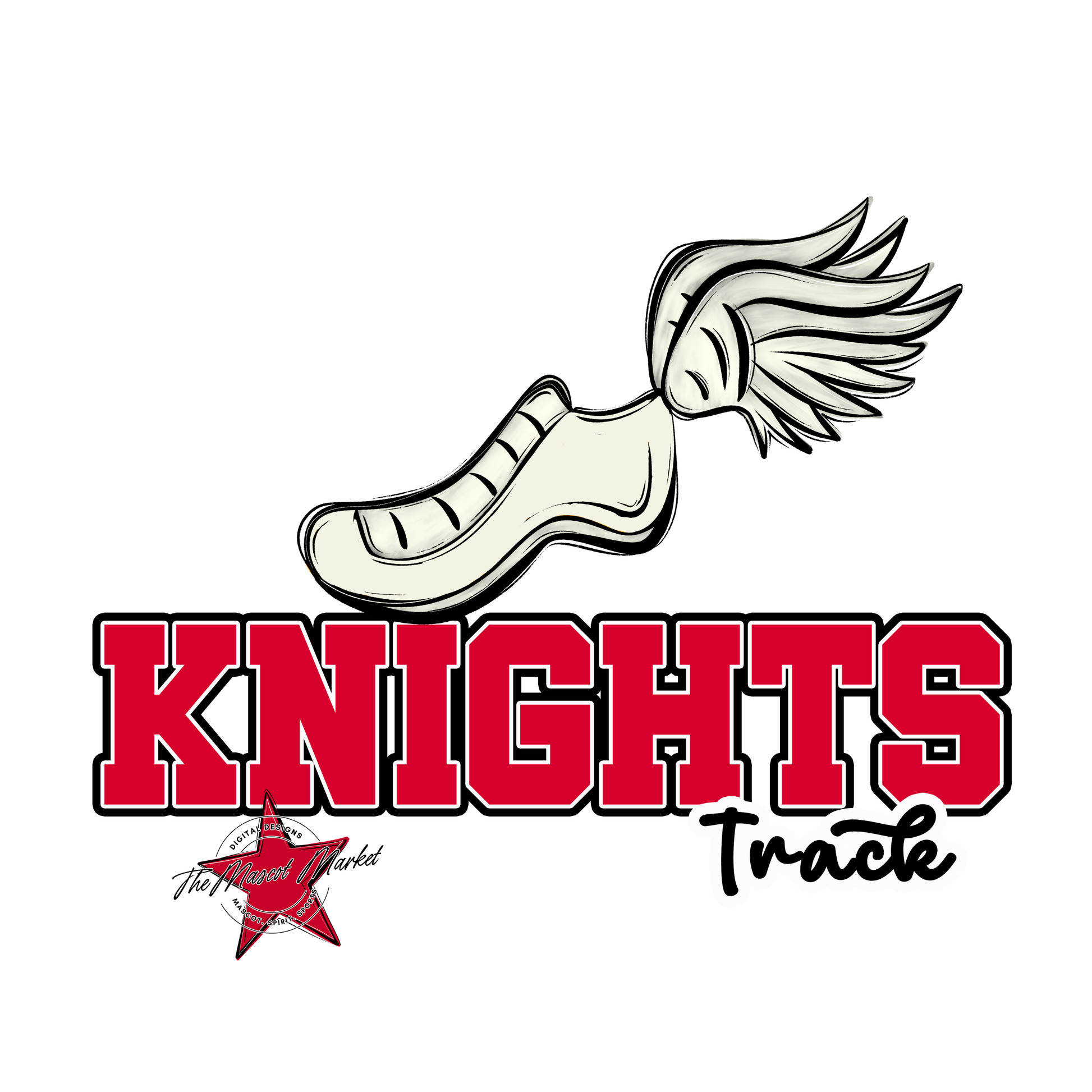 Knights Varsity Track-Red