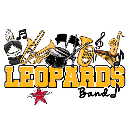 Leopards Varsity Band-Yellow