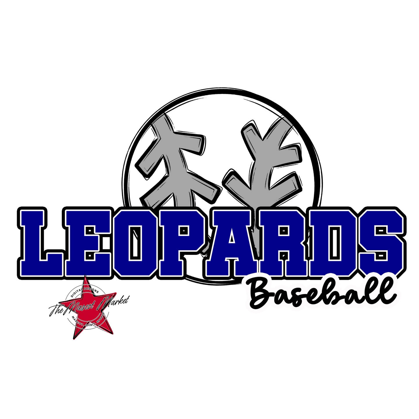 Leopards Varsity Baseball-Blue