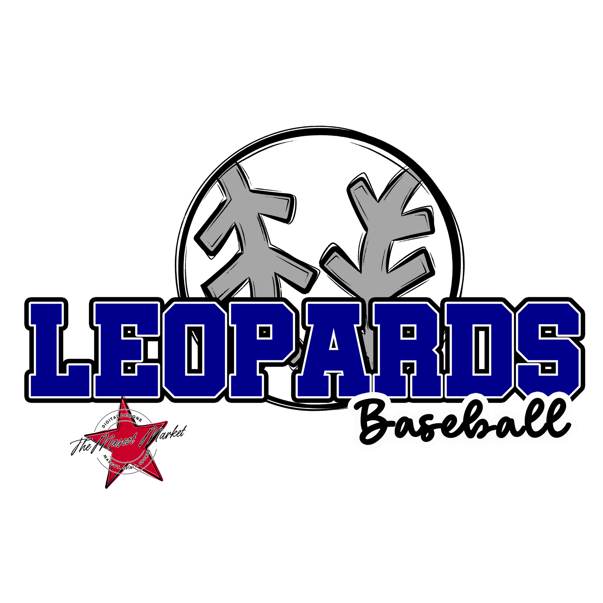 Leopards Varsity Baseball-Blue