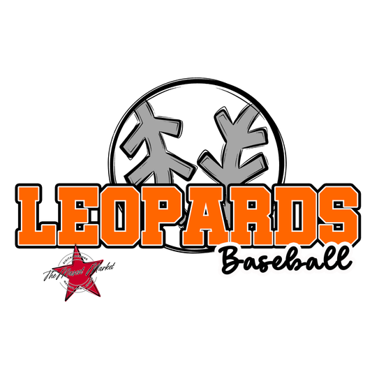 Leopards Varsity Baseball-Orange