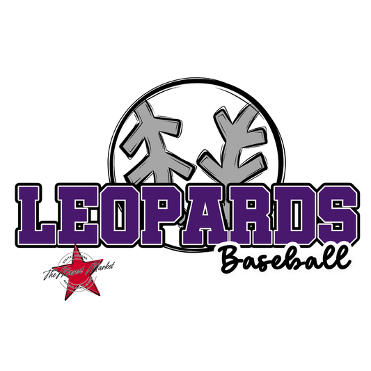 Leopards Varsity Baseball-Purple