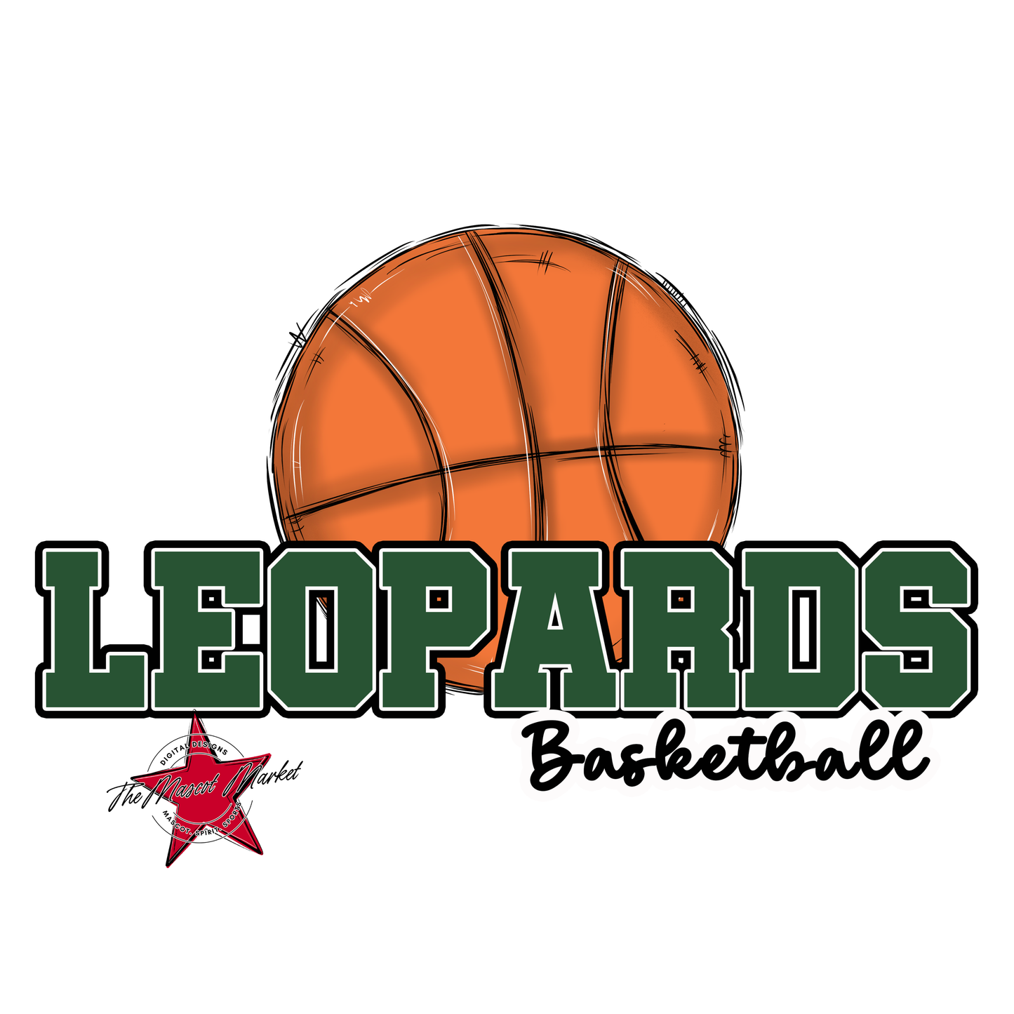 Leopards Varsity Basketball-Green