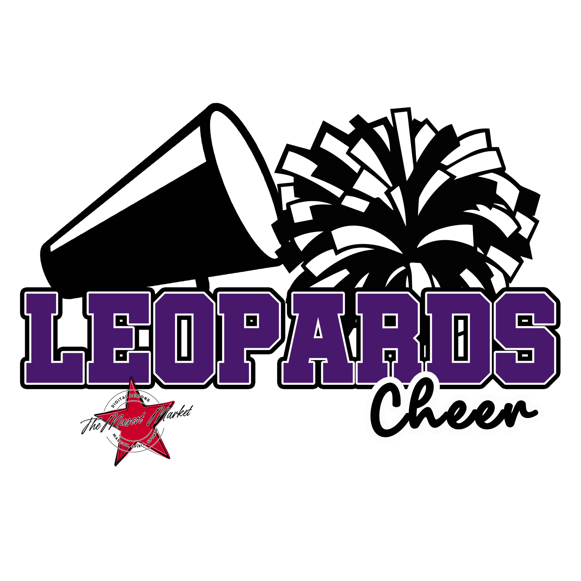 Leopards Varsity Cheer-Purple