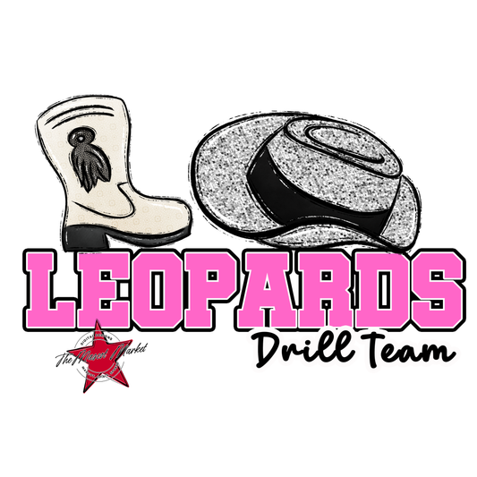 Leopards Varsity Drillteam-Baby Pink