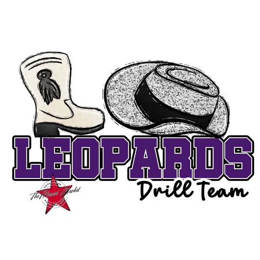 Leopards Varsity Drillteam-Purple