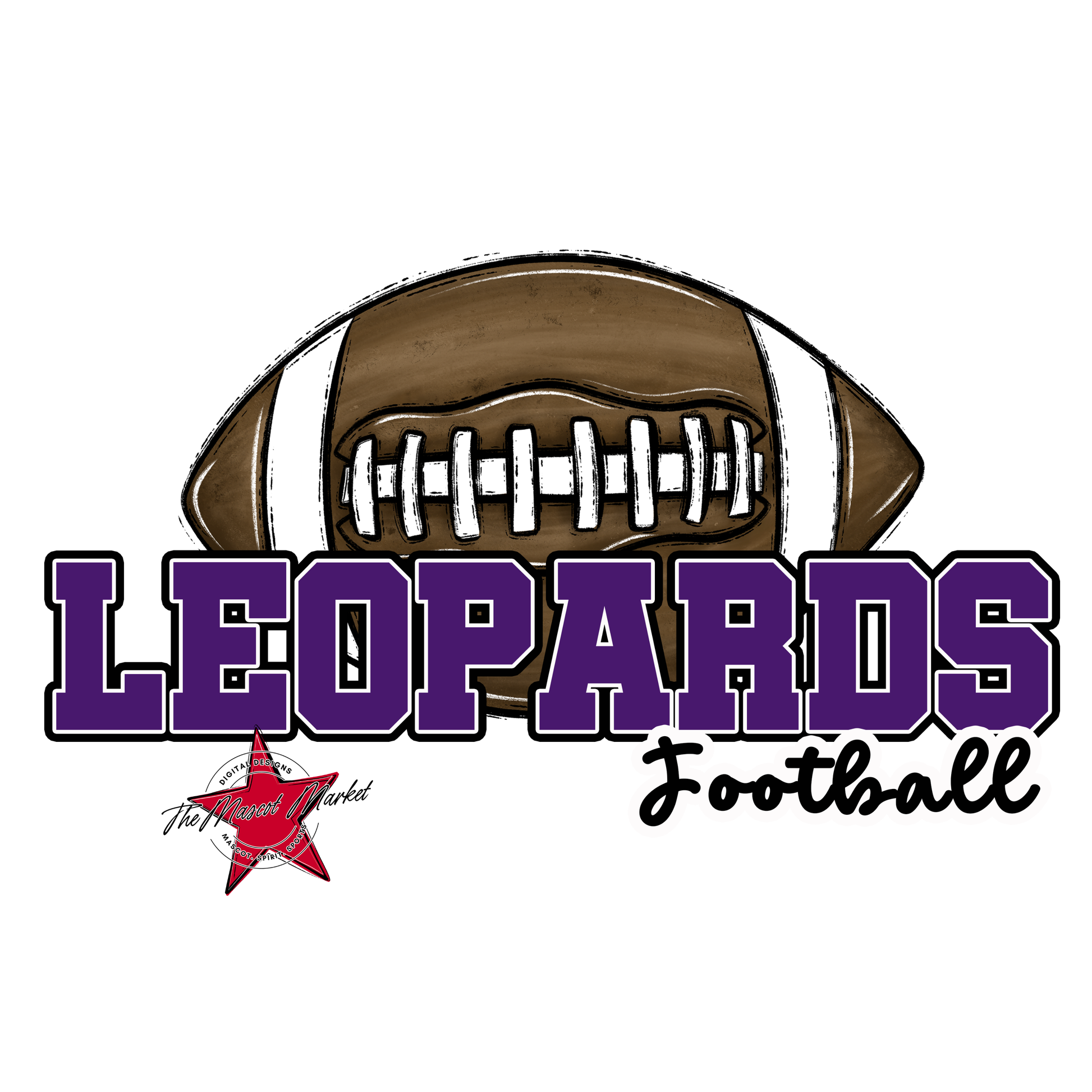 Leopards Varsity Football-Purple