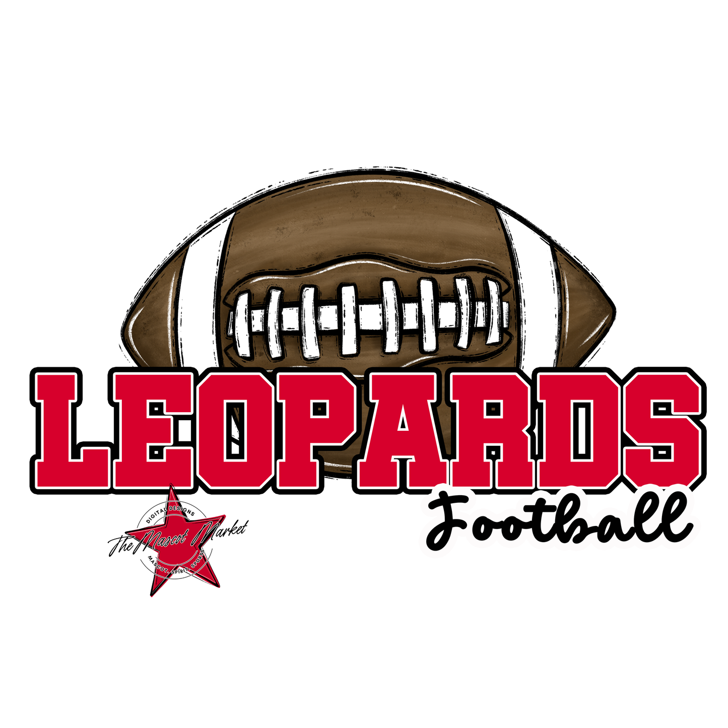 Leopards Varsity Football-Red