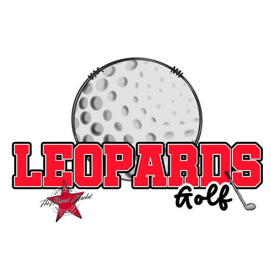 Leopards Varsity Golf-Bright Red