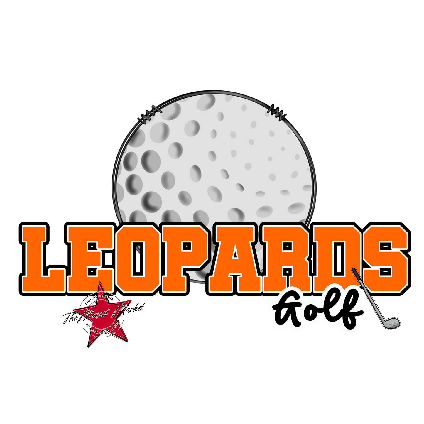 Leopards Varsity Golf-Orange