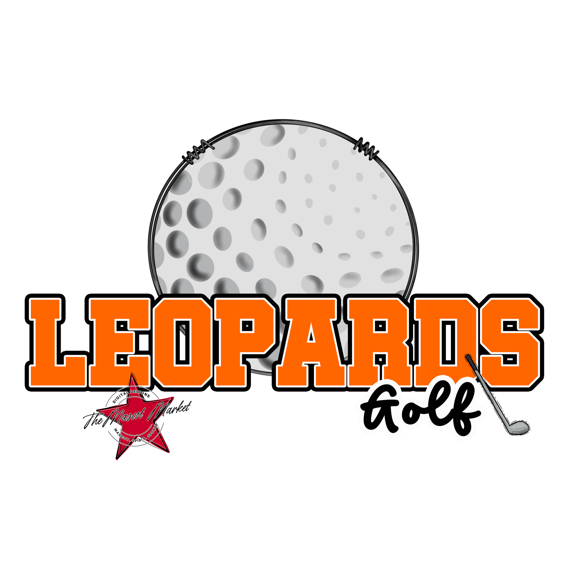 Leopards Varsity Golf-Orange