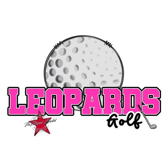 Leopards Varsity Golf-Pink