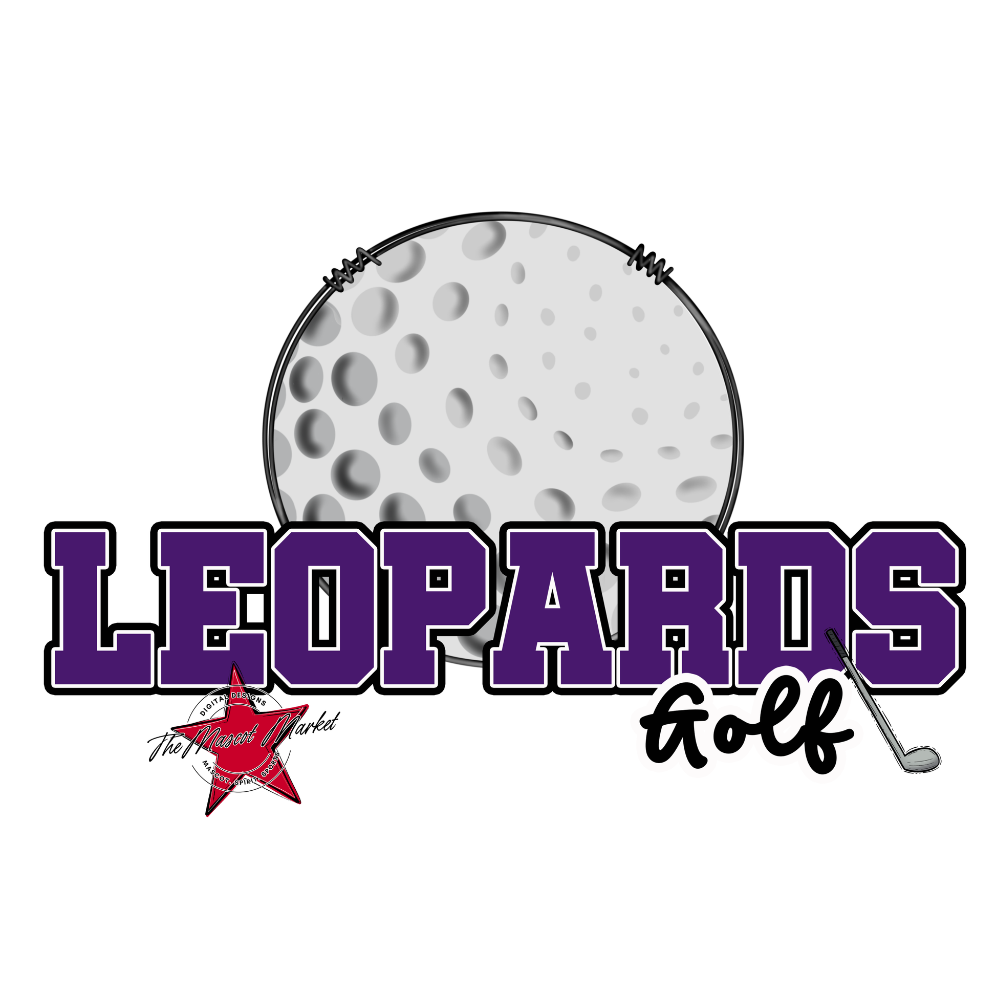 Leopards Varsity Golf-Purple