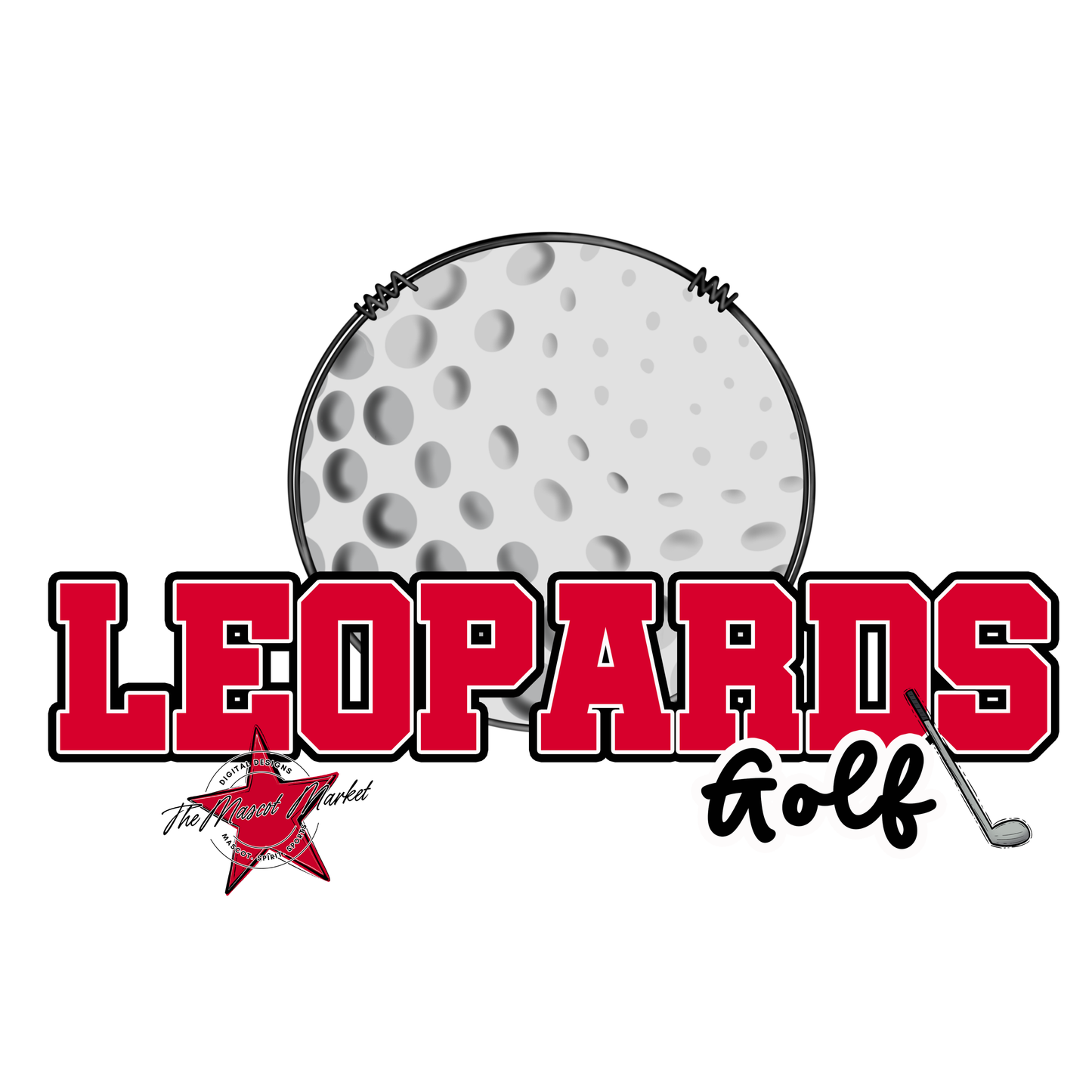 Leopards Varsity Golf-Red