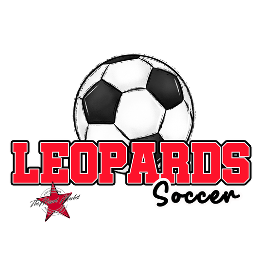 Leopards Varsity Soccer-Bright Red