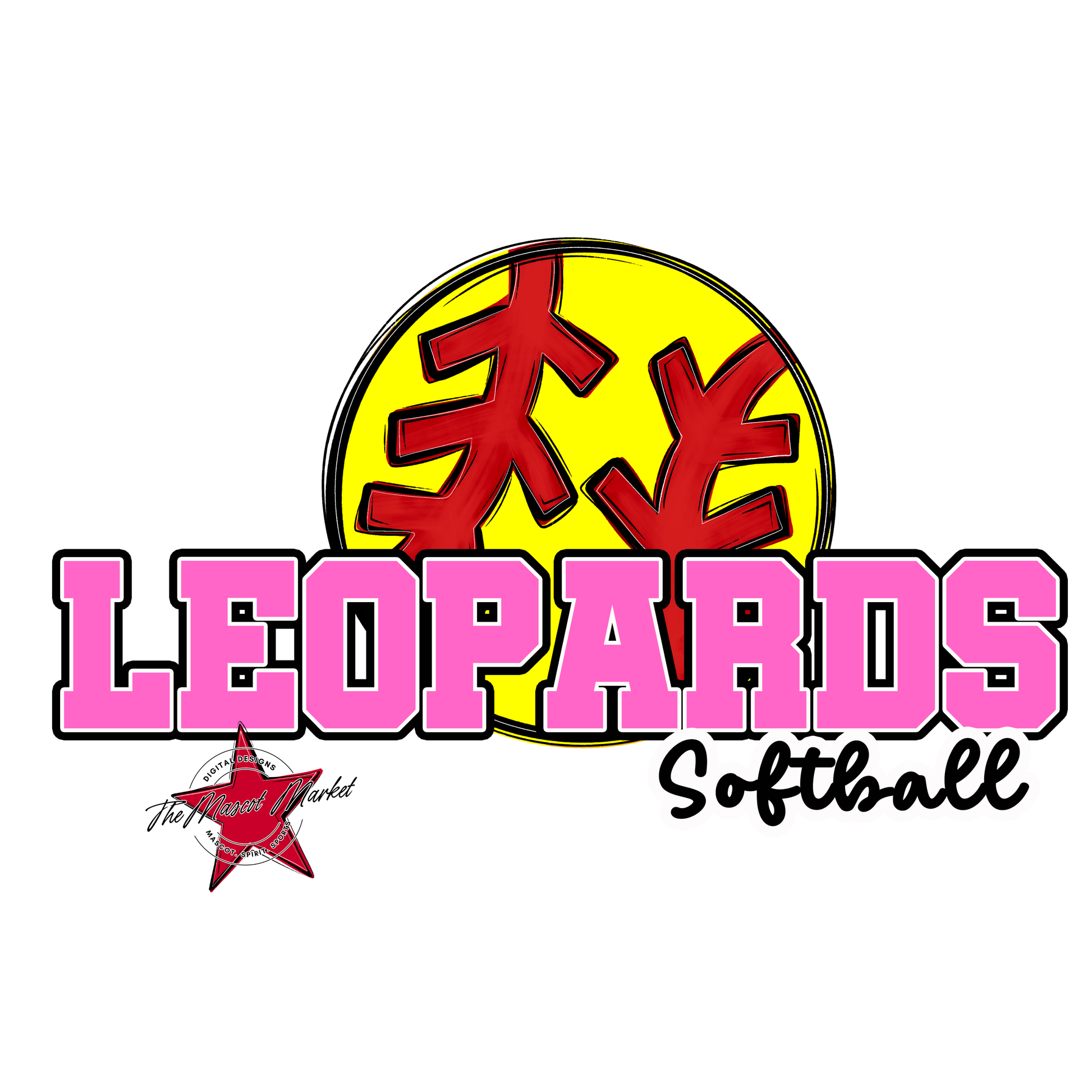 Leopards Varsity Softball-Baby Pink